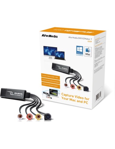 AVerMedia DVD EZMaker 7 dispositivo para capturar video USB 2.0