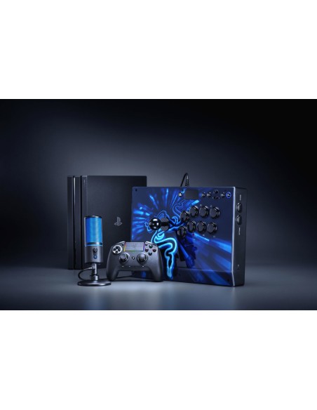 Razer Seiren X - PS4 Negro, Azul Micrófono para videoconsola