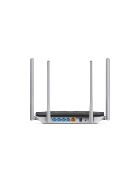 Mercusys AC12 router inalámbrico Ethernet rápido Doble banda (2,4 GHz   5 GHz) Negro