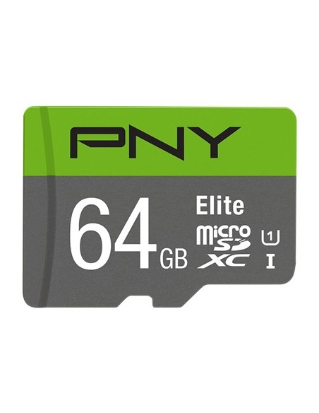 PNY Elite memoria flash 64 GB MicroSDXC Clase 10