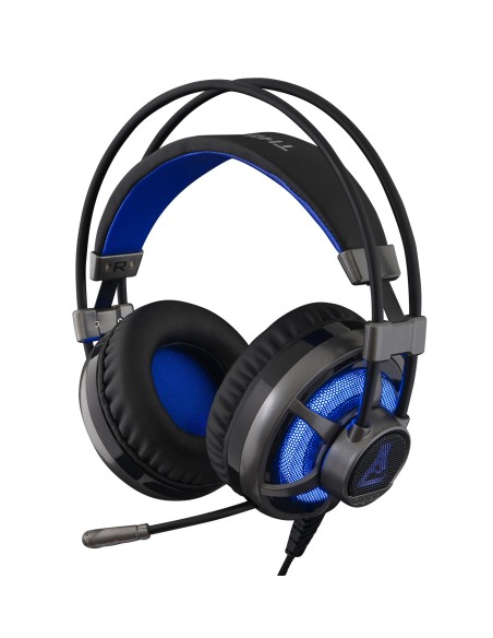 The G-Lab Korp Selenium Auriculares Diadema Conector de 3,5 mm Negro, Azul