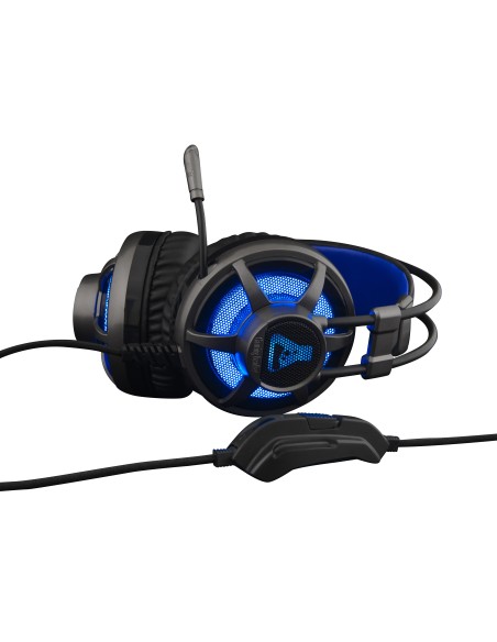 The G-Lab Korp Selenium Auriculares Diadema Conector de 3,5 mm Negro, Azul