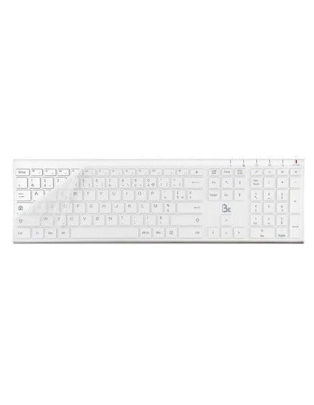 Blue Element PACK-WL-PC-BE SP teclado RF inalámbrico QWERTY Español Blanco