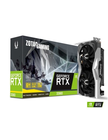 Zotac ZT-T20600F-10M tarjeta gráfica NVIDIA GeForce RTX 2060 6 GB GDDR6