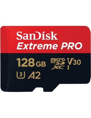 SanDisk 128GB Extreme Pro microSDXC memoria flash Clase 10