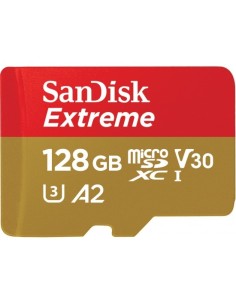 SanDisk 128GB Extreme microSDXC memoria flash Clase 10