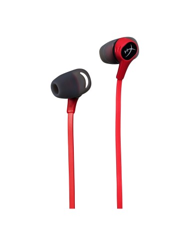HyperX Cloud Earbuds Auriculares Dentro de oído Conector de 3,5 mm Negro, Rojo