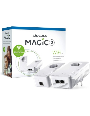 Devolo Magic 2 WiFi 2-1 2400 Mbit s Ethernet Blanco 2 pieza(s)