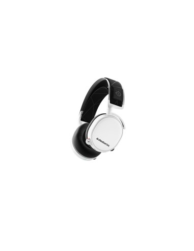 Steelseries Arctis 7 Auriculares Diadema Conector de 3,5 mm Negro, Blanco
