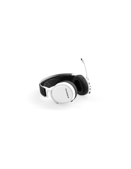 Steelseries Arctis 7 Auriculares Diadema Conector de 3,5 mm Negro, Blanco