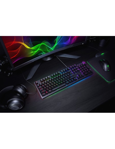 Razer Huntsman Elite teclado USB QWERTY Español Negro