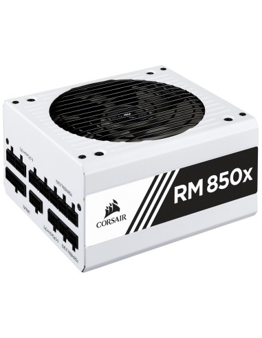 Corsair RM850x unidad de fuente de alimentación 850 W 20+4 pin ATX ATX Negro, Blanco