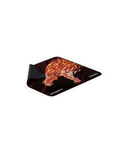 Steelseries QcK+ Limited Howl Edition Alfombrilla de ratón para juegos Negro, Rojo, Amarillo