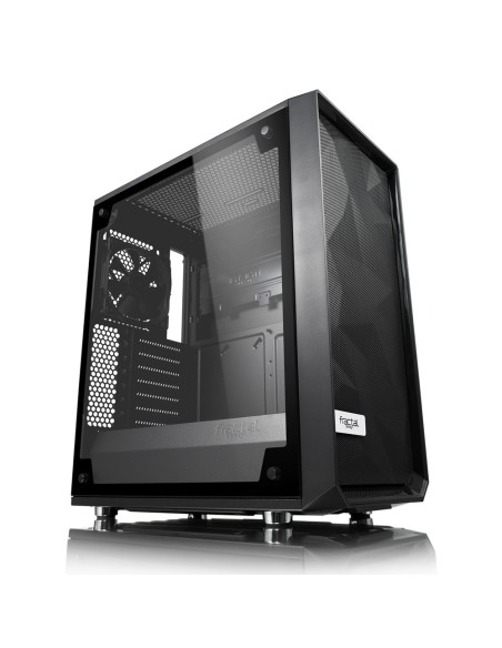 Fractal Design Meshify C – TG Midi Tower Negro, Transparente