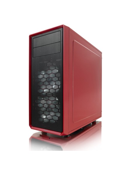 Fractal Design Focus G Midi Tower Negro, Rojo