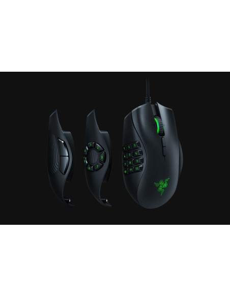 Razer Naga Trinity ratón mano derecha USB tipo A Óptico 16000 DPI