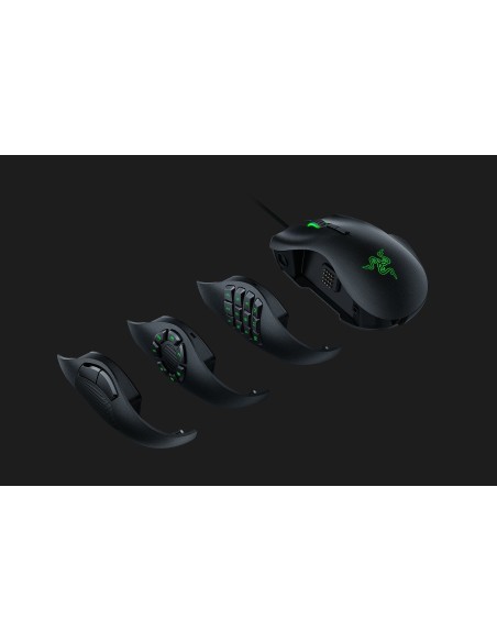Razer Naga Trinity ratón mano derecha USB tipo A Óptico 16000 DPI