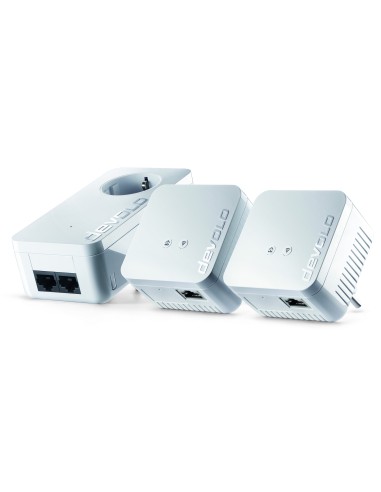 Devolo dLAN 550 WiFi Network Kit PLC 500 Mbit s Ethernet Blanco 3 pieza(s)