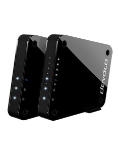 Devolo GigaGate Starter Kit Puente wifi 1733 Mbit s Negro