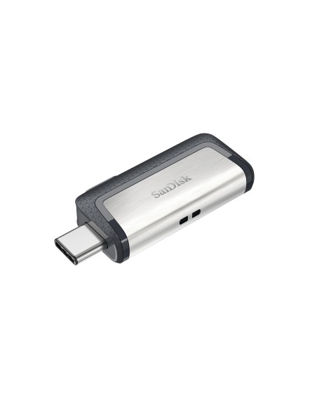 SanDisk Ultra Dual Drive USB Type-C unidad flash USB 16 GB USB Type-A   USB Type-C 3.2 Gen 1 (3.1 Gen 1) Negro, Plata