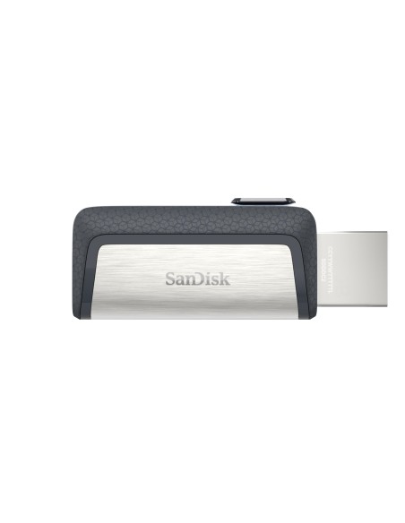 SanDisk Ultra Dual Drive USB Type-C unidad flash USB 16 GB USB Type-A   USB Type-C 3.2 Gen 1 (3.1 Gen 1) Negro, Plata