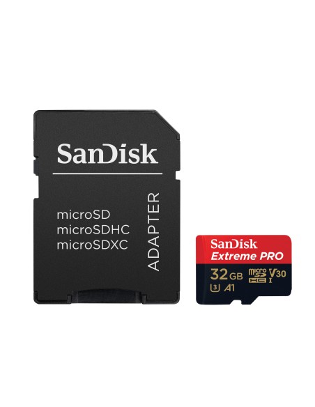 SanDisk Extreme Pro memoria flash 32 GB MicroSDHC UHS-I Clase 10