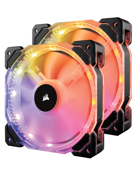 Corsair CO-9050069-WW ventilador de PC Carcasa del ordenador 14 cm Negro, Translúcido