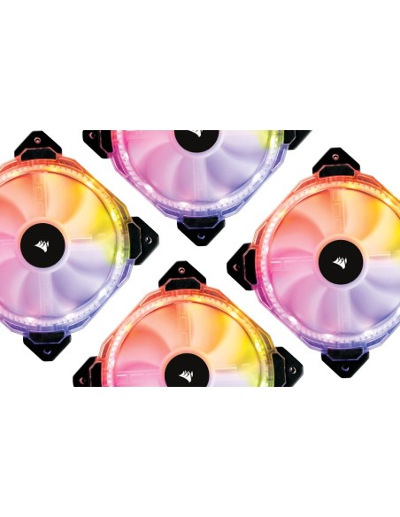 Corsair CO-9050069-WW ventilador de PC Carcasa del ordenador 14 cm Negro, Translúcido