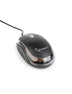 Gembird MUS-U-01-BKT ratón Ambidextro USB tipo A Óptico 1000 DPI