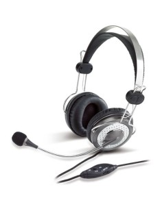 Genius HS-04SU Auriculares Diadema Conector de 3,5 mm Plata