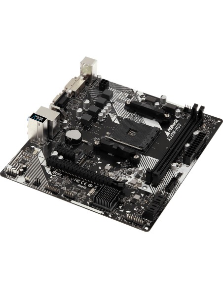 Asrock A320M-HDV R4.0 AMD A320 Zócalo AM4 micro ATX