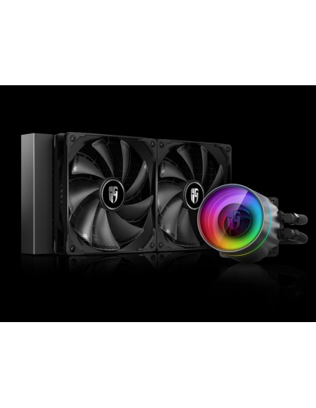 DeepCool Castle 280EX Procesador Enfriador 14 cm Negro 1 pieza(s)