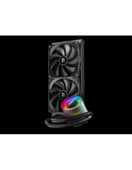 DeepCool Castle 280EX Procesador Enfriador 14 cm Negro 1 pieza(s)