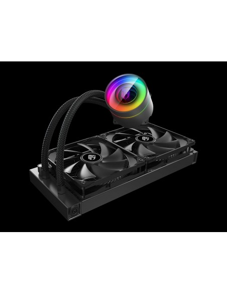 DeepCool Castle 280EX Procesador Enfriador 14 cm Negro 1 pieza(s)