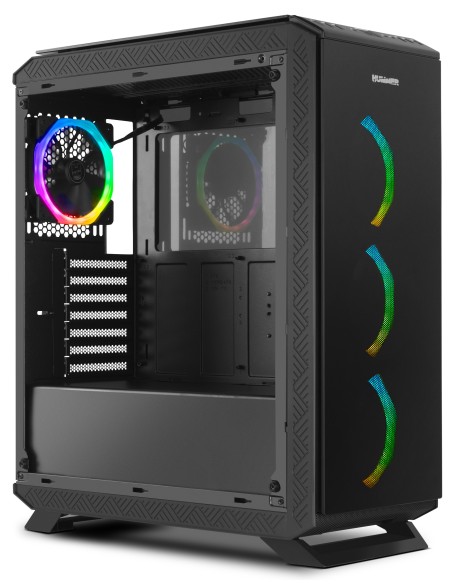 NOX NXHUMMERTGF carcasa de ordenador Midi Tower Negro