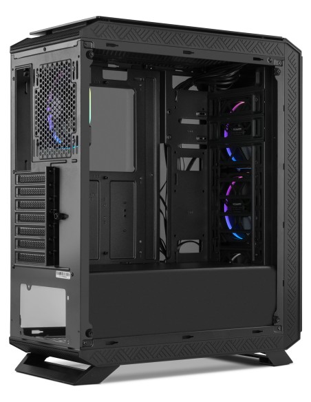 NOX NXHUMMERTGF carcasa de ordenador Midi Tower Negro
