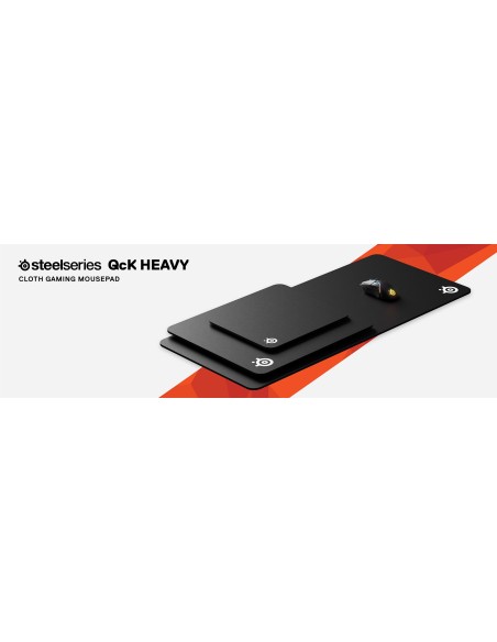 Steelseries QcK Alfombrilla de ratón para juegos Negro