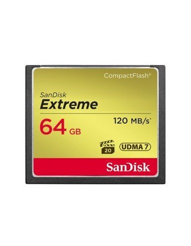 SanDisk CF Extreme 64GB memoria flash CompactFlash