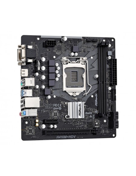 Asrock H410M-HDV R2.0 Intel H410 LGA 1200 micro ATX