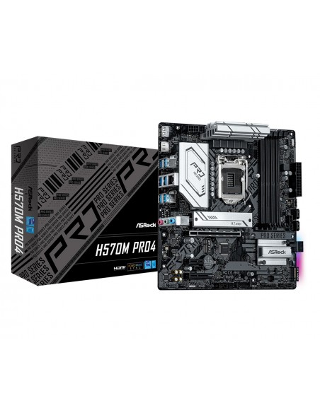 Asrock H570M Pro4 Intel H570 LGA 1200 micro ATX