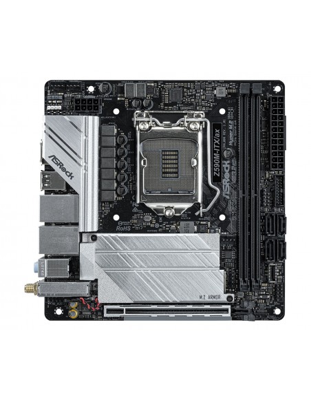 Asrock Z590M-ITX ax Intel Z590 LGA 1200 mini ITX