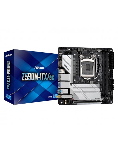 Asrock Z590M-ITX ax Intel Z590 LGA 1200 mini ITX