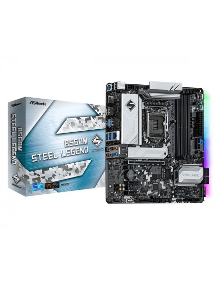 Asrock B560M Steel Legend Intel B560 LGA 1200 (Socket H5) micro ATX