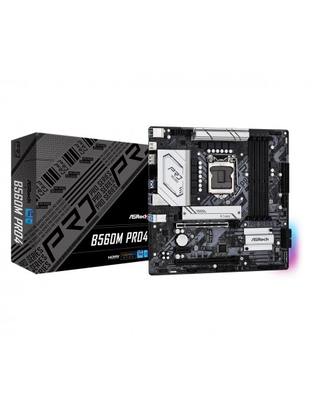 Asrock B560M Pro4 Intel B560 LGA 1200 (Socket H5) micro ATX