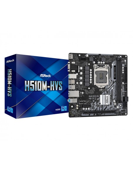 Asrock H510M-HVS Intel H510 LGA 1200 (Socket H5) micro ATX