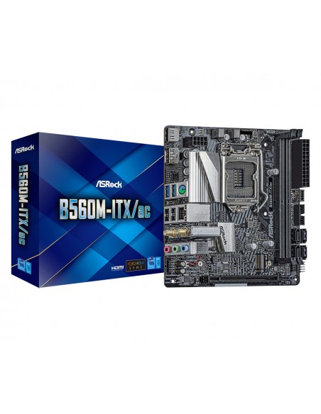 Asrock B560M-ITX ac Intel B560 LGA 1200 (Socket H5) Micro ITX