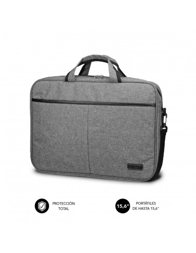 SUBBLIM Maletín Ordenador Elite Laptop Bag 15,6" Grey
