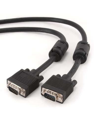 Gembird CC-PPVGA-10M-B cable VGA VGA (D-Sub) Negro