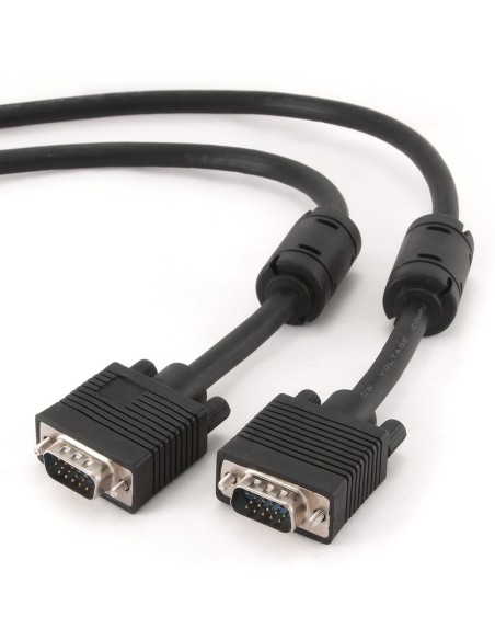 Gembird CC-PPVGA-10M-B cable VGA VGA (D-Sub) Negro