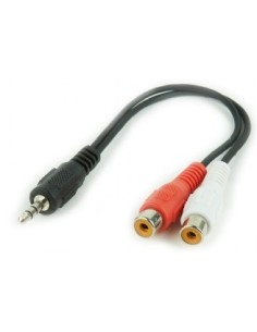 Gembird CCA-406 cable de audio 0,2 m 3,5mm 2 x RCA Negro, Rojo, Blanco